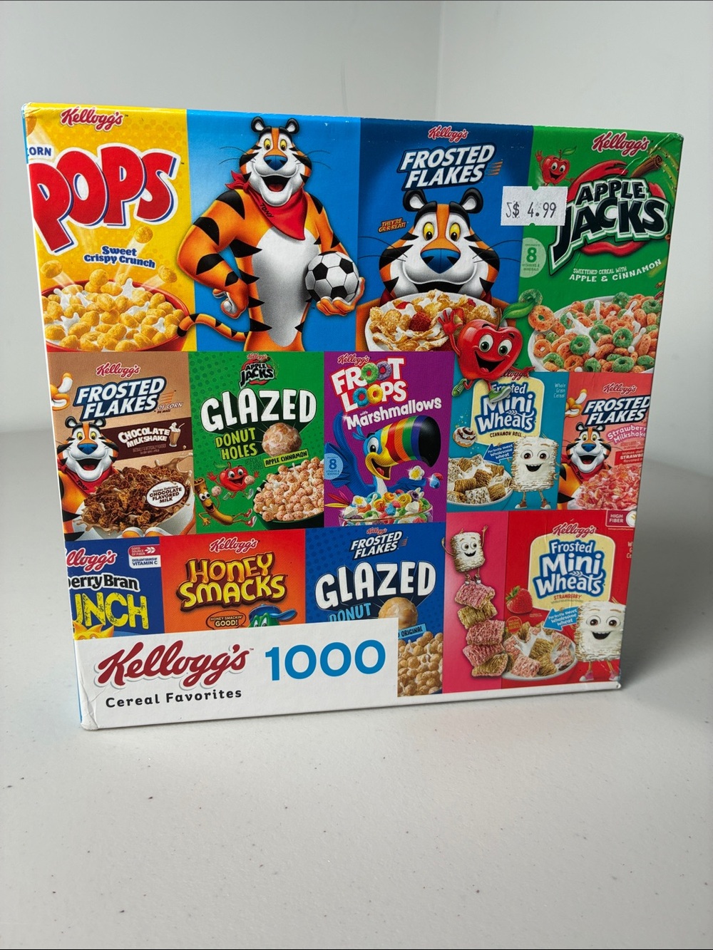 Kellogg's Multicolor Cereal Collage Kids Puzzle - 1000 Pieces